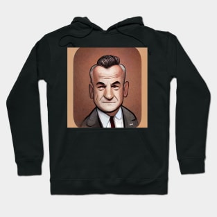 Lyndon B. Johnson | Comics Style Hoodie